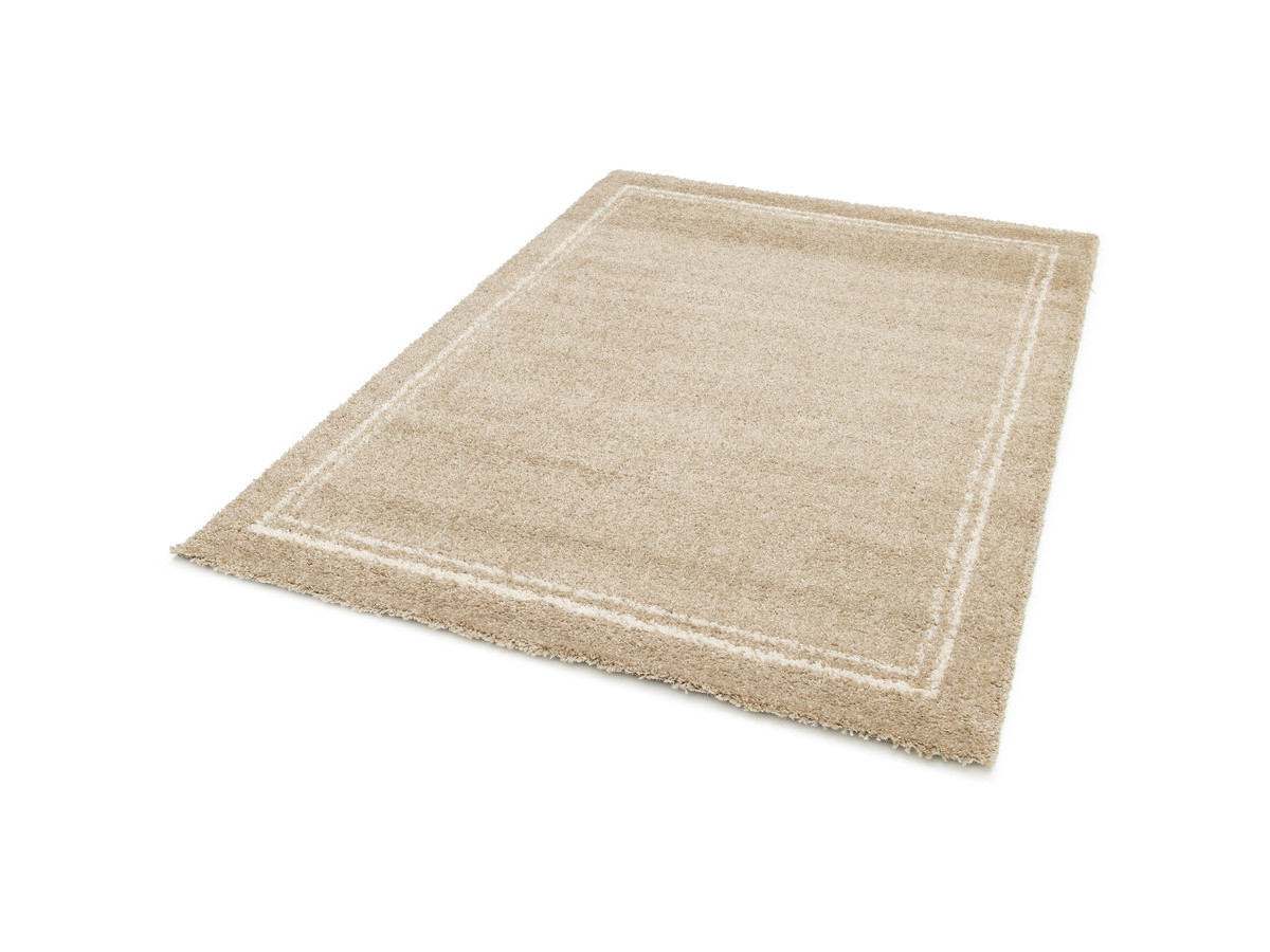 LOGAN hoogpolig tapijt met grafisch patroon