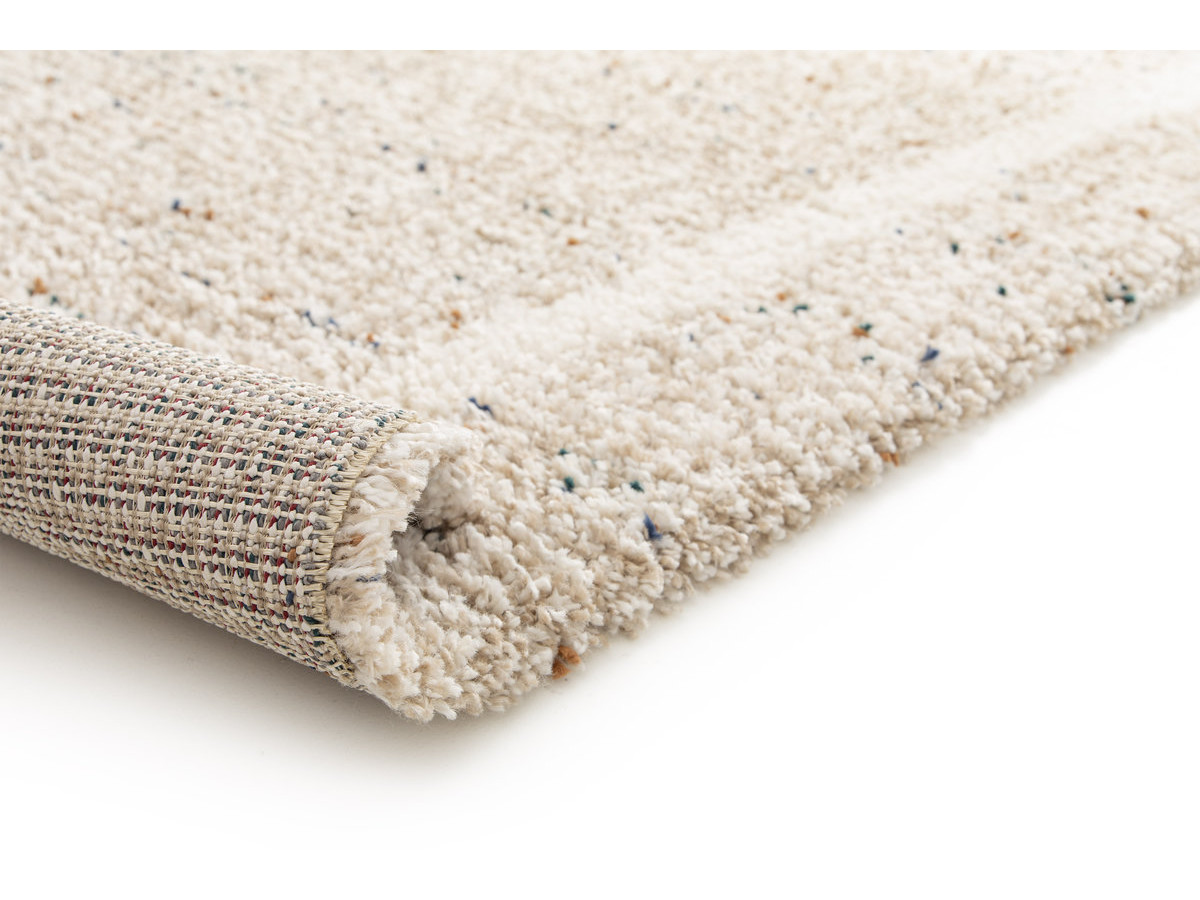 Tapis poils longs NEDEN motif graphique