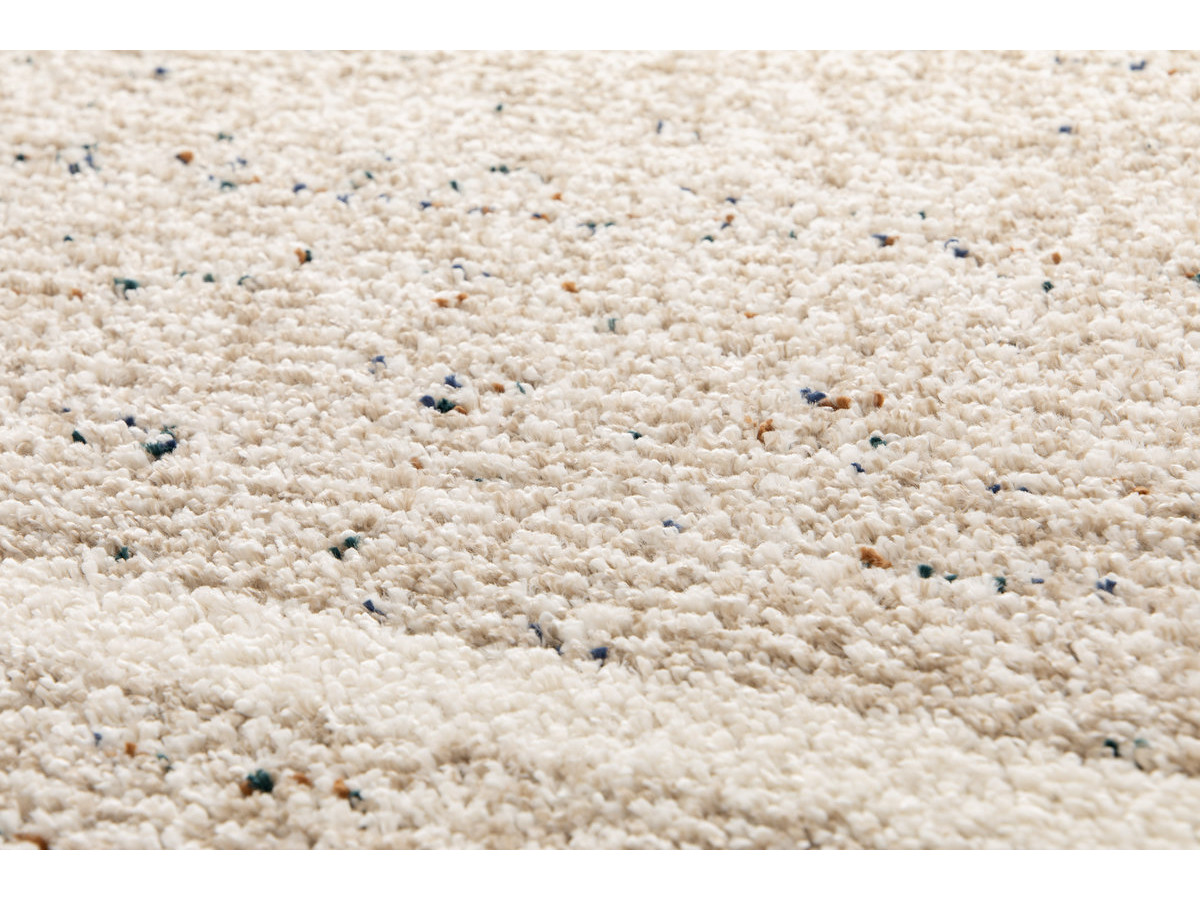 Tapis poils longs NEDEN motif graphique