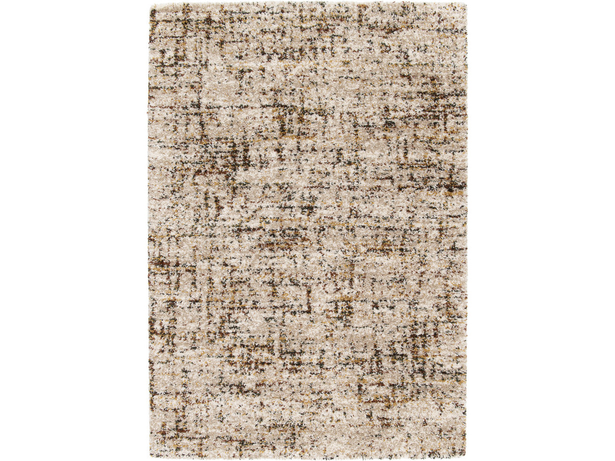 Tapis poils longs LENOR motif abstrait