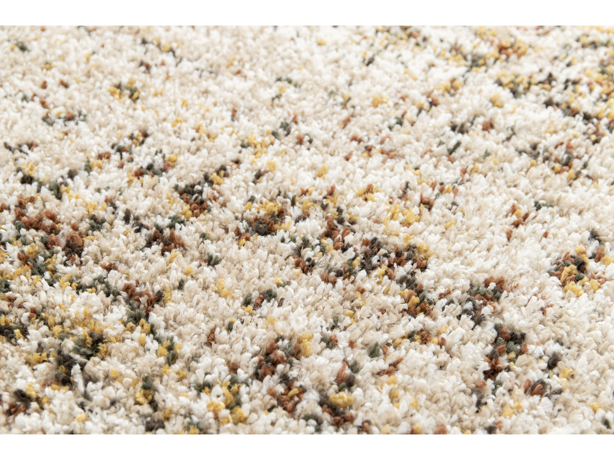 Tapis poils longs LENOR motif abstrait