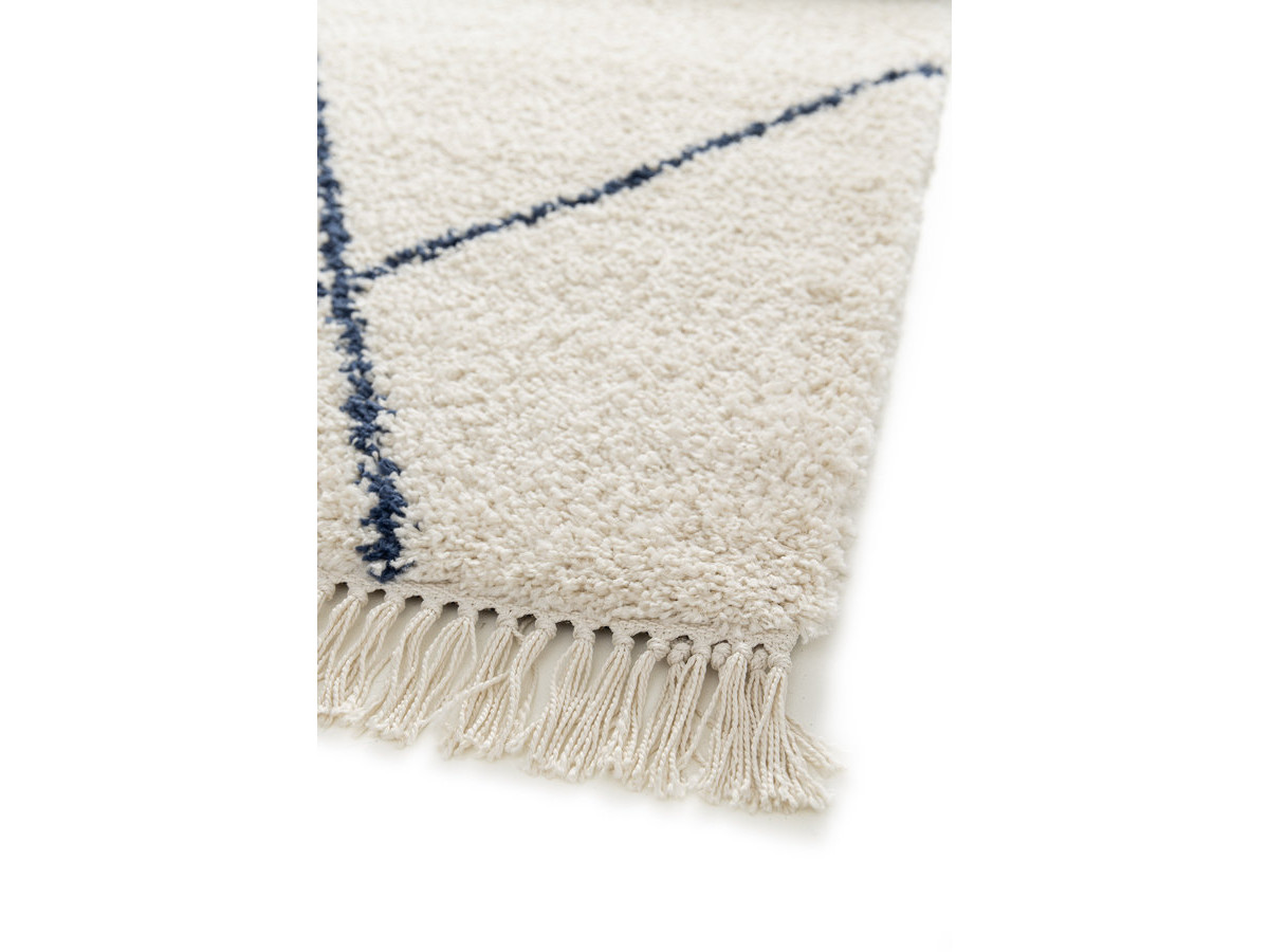 Tapis poils longs ARIN motif graphique