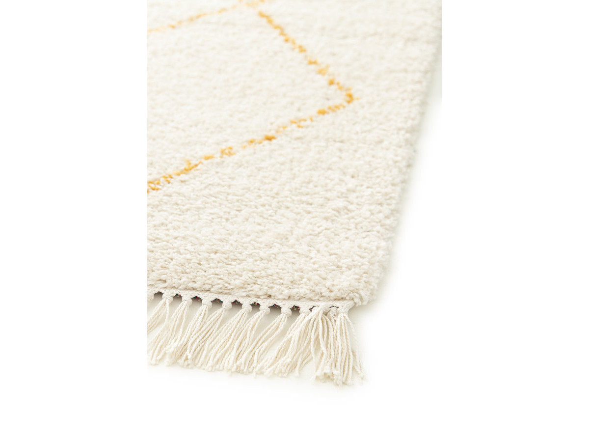 Tapis poils longs KADEM motif graphique — vue 6