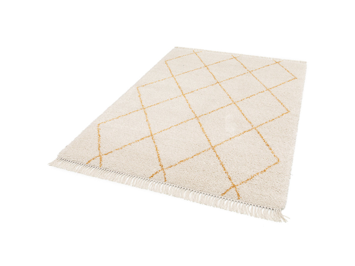 Tapis poils longs KADEM motif graphique — vue 3