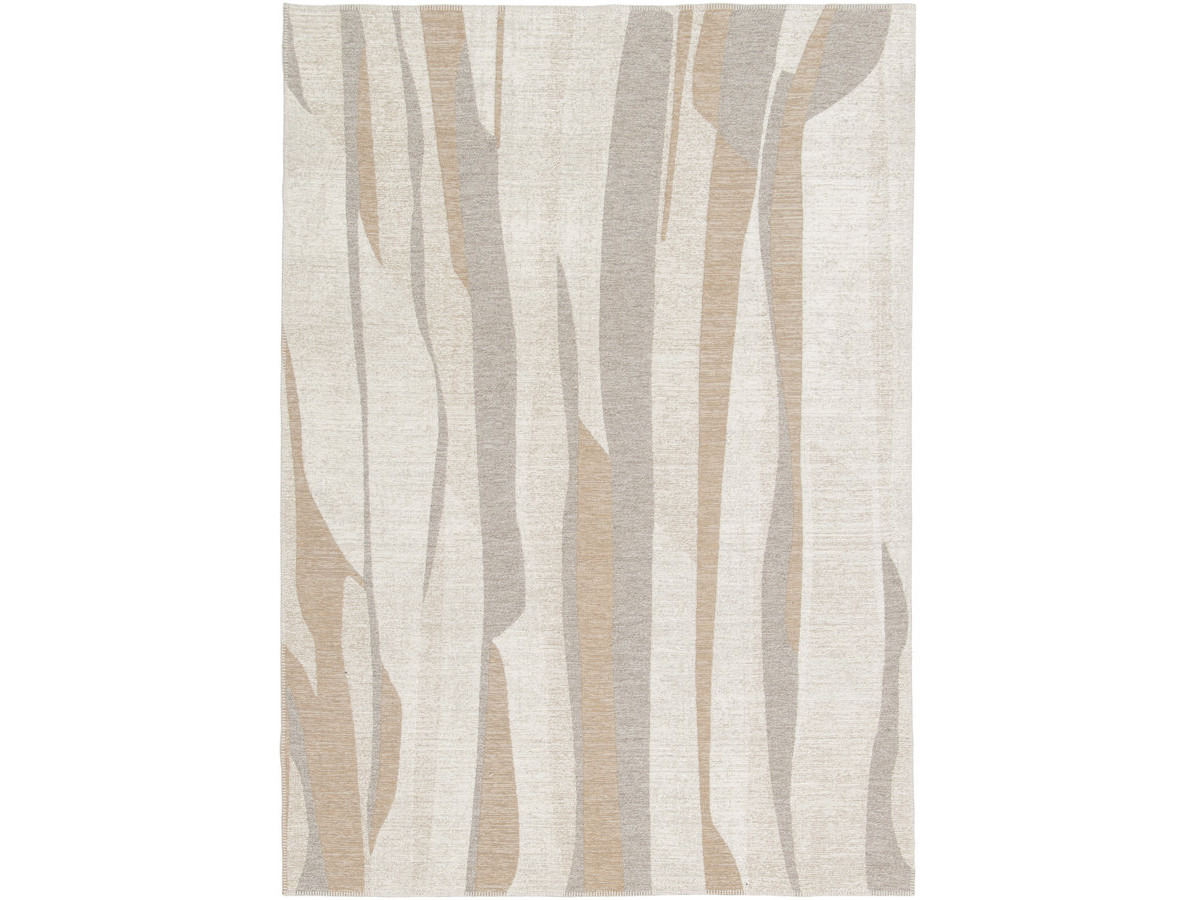 Tapis poils ras FLOW motif graphique