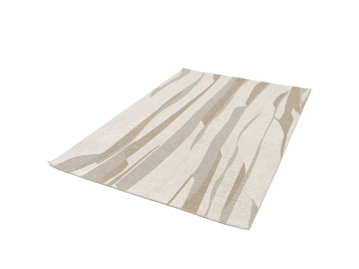 Tapis poils ras FLOW motif graphique