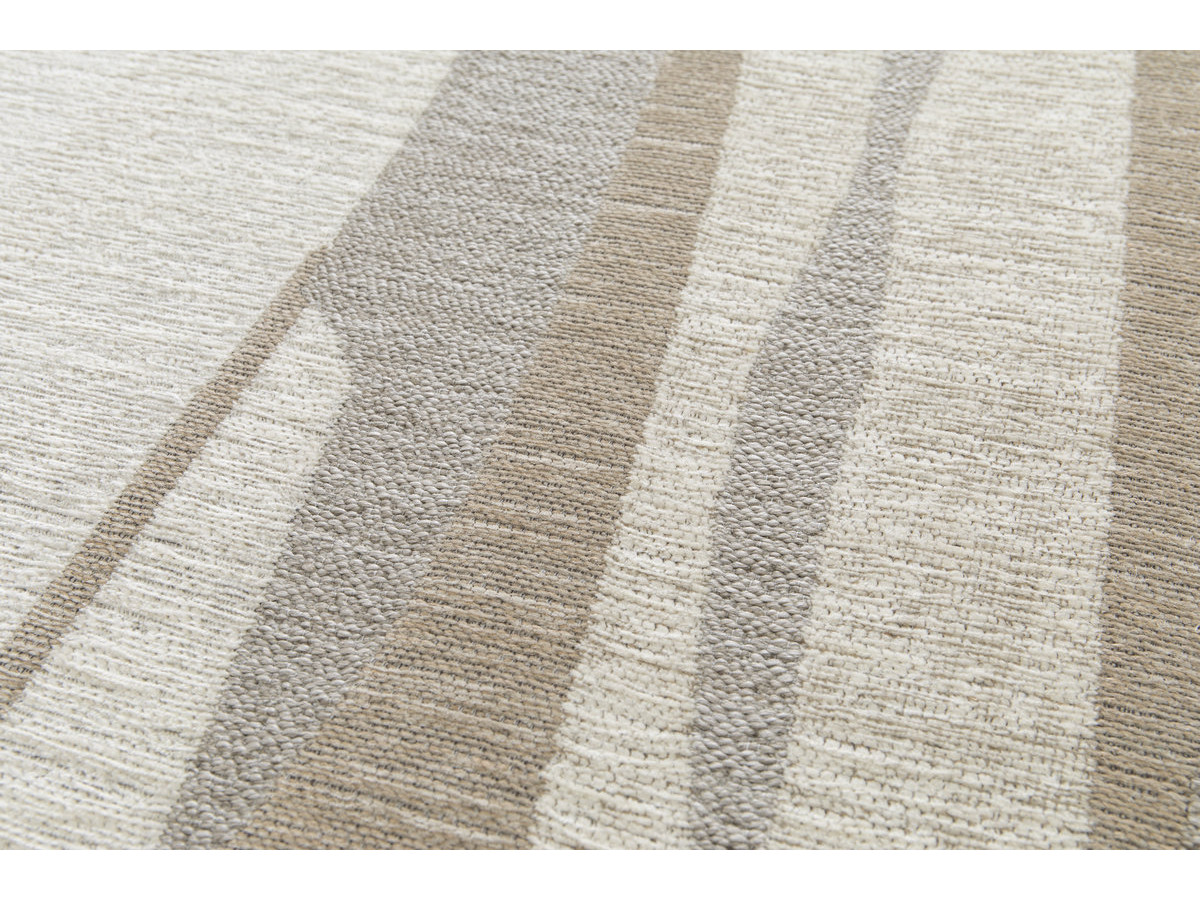 Tapis poils ras FLOW motif graphique