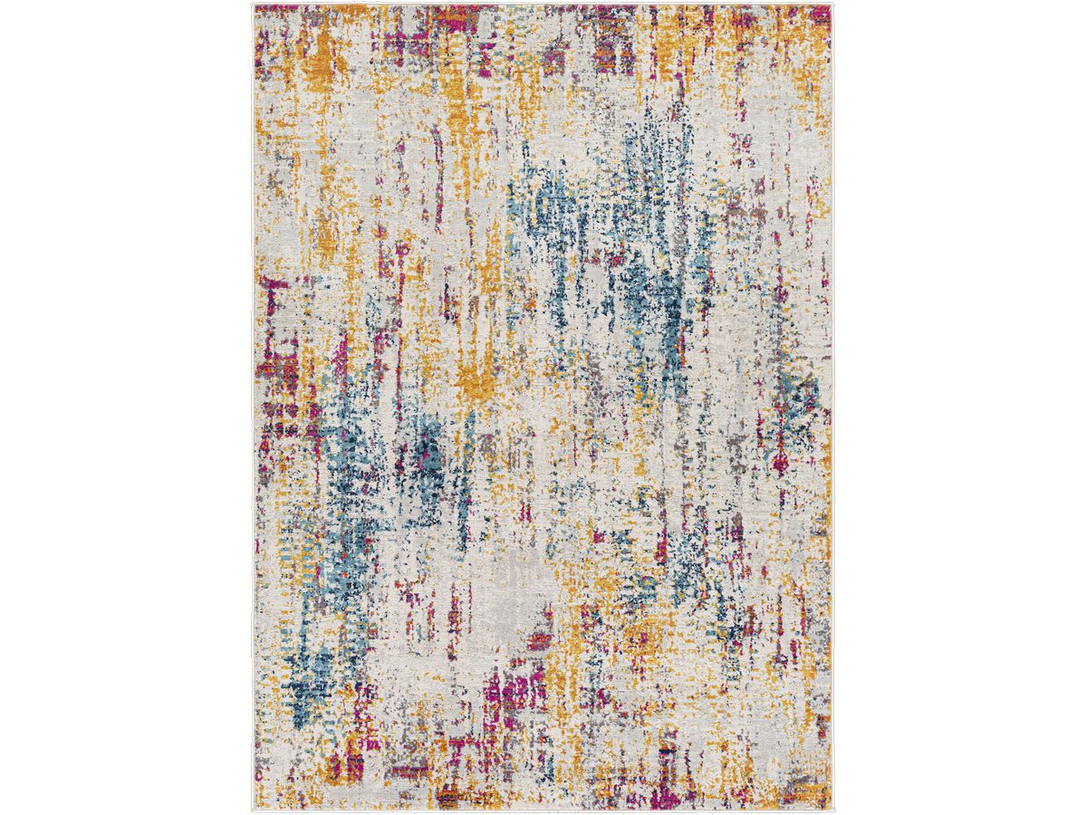 Tapis poils ras NAYA motif abstrait