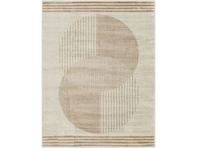 Tapis poils ras SENO motif graphique