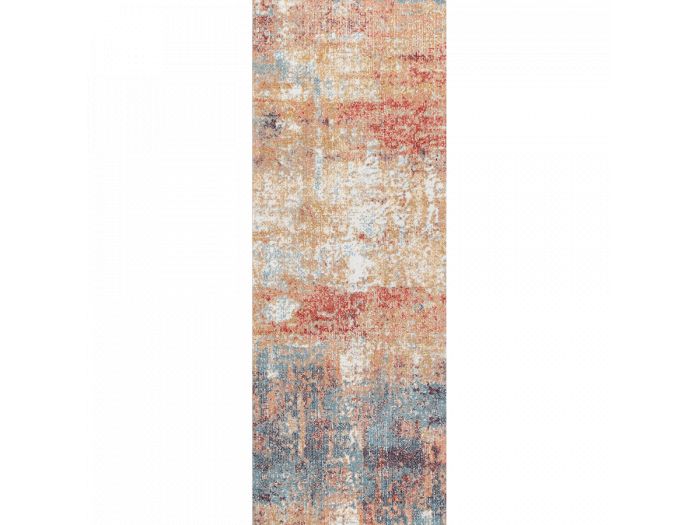 Tapis de couloir poils ras KAIRO motif abstrait