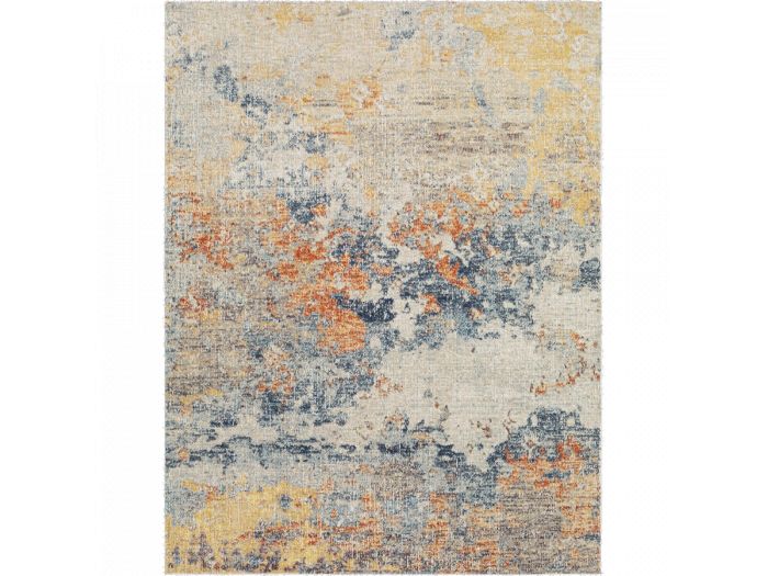 Tapis poils ras DONA motif abstrait