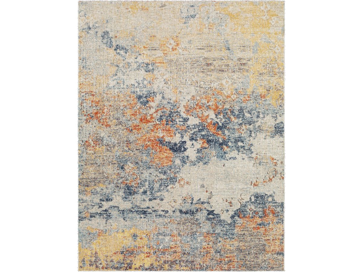 Tapis poils ras DONA motif abstrait
