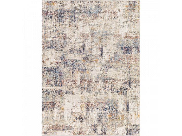 Tapis poils ras MILLY motif abstrait