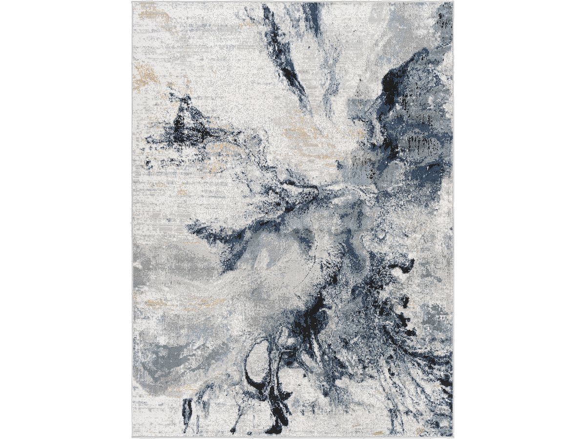 Tapis poils ras ORION motif abstrait