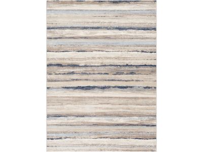 Tapis poils ras SARIK motif abstrait
