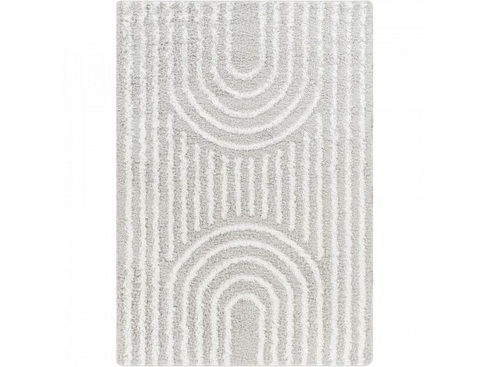 Tapis poils longs KIMU motif abstrait