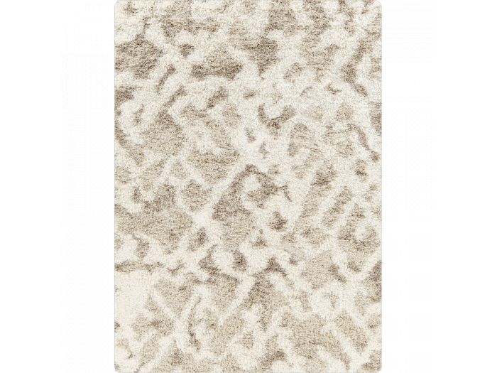 Tapis poils longs FADRA motif abstrait