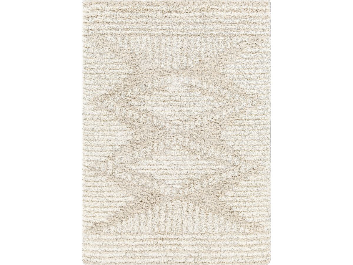 RIANO hoogpolig tapijt met Berberpatroon