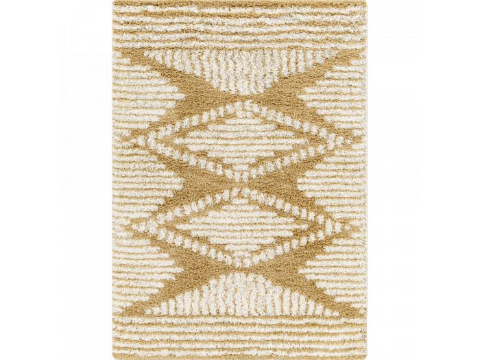 Tapis poils longs RIANO motif berbère