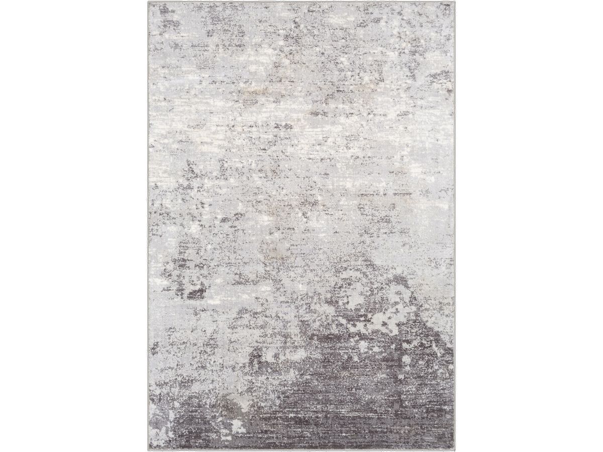 Tapis poils ras ELSIE motif abstrait