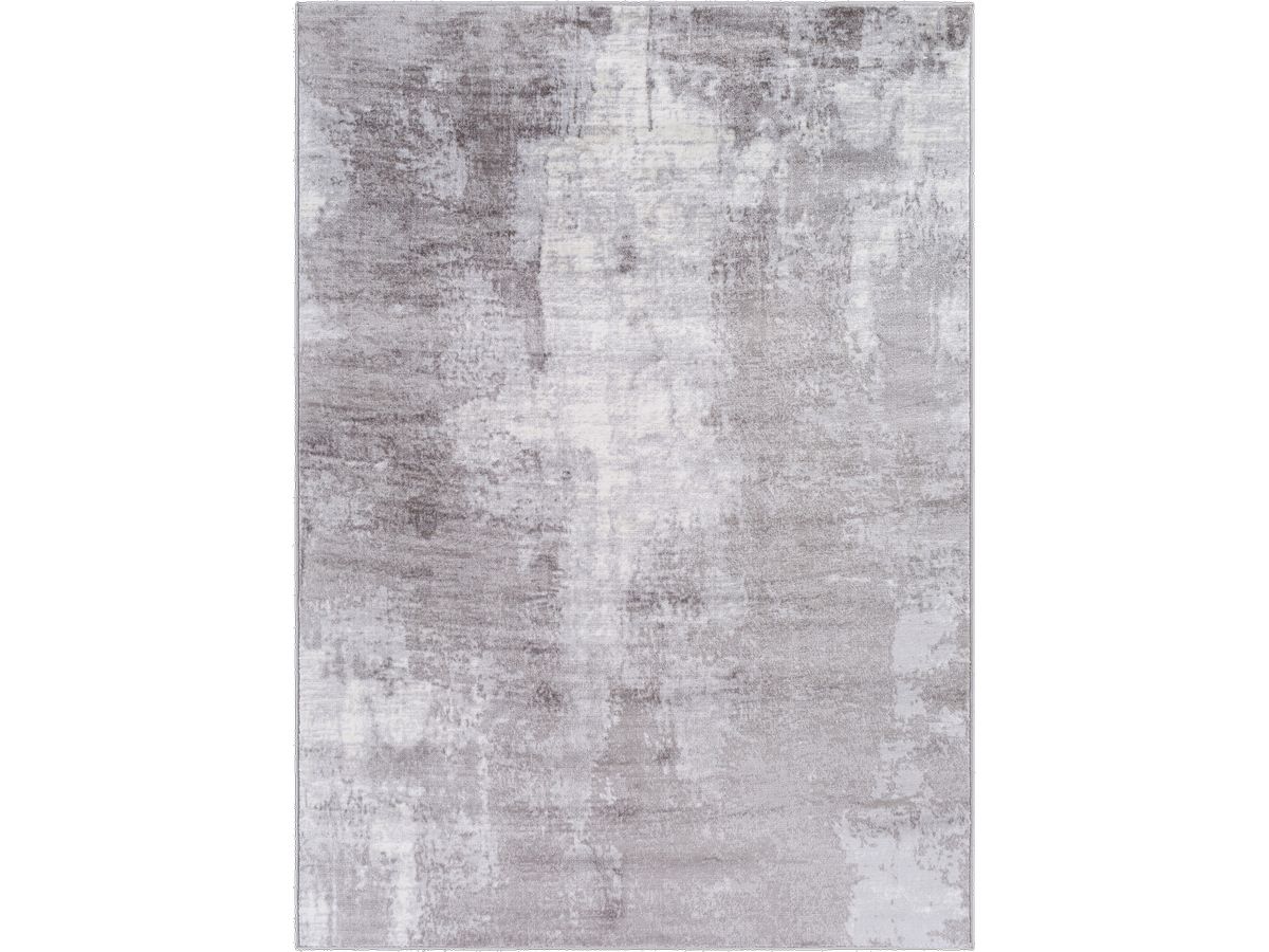 Tapis poils ras MONNA motif abstrait