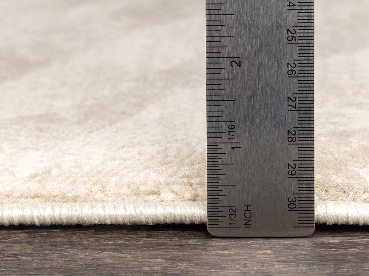 Tapis de couloir poils ras ZORA motif zèbre beige — vue 6