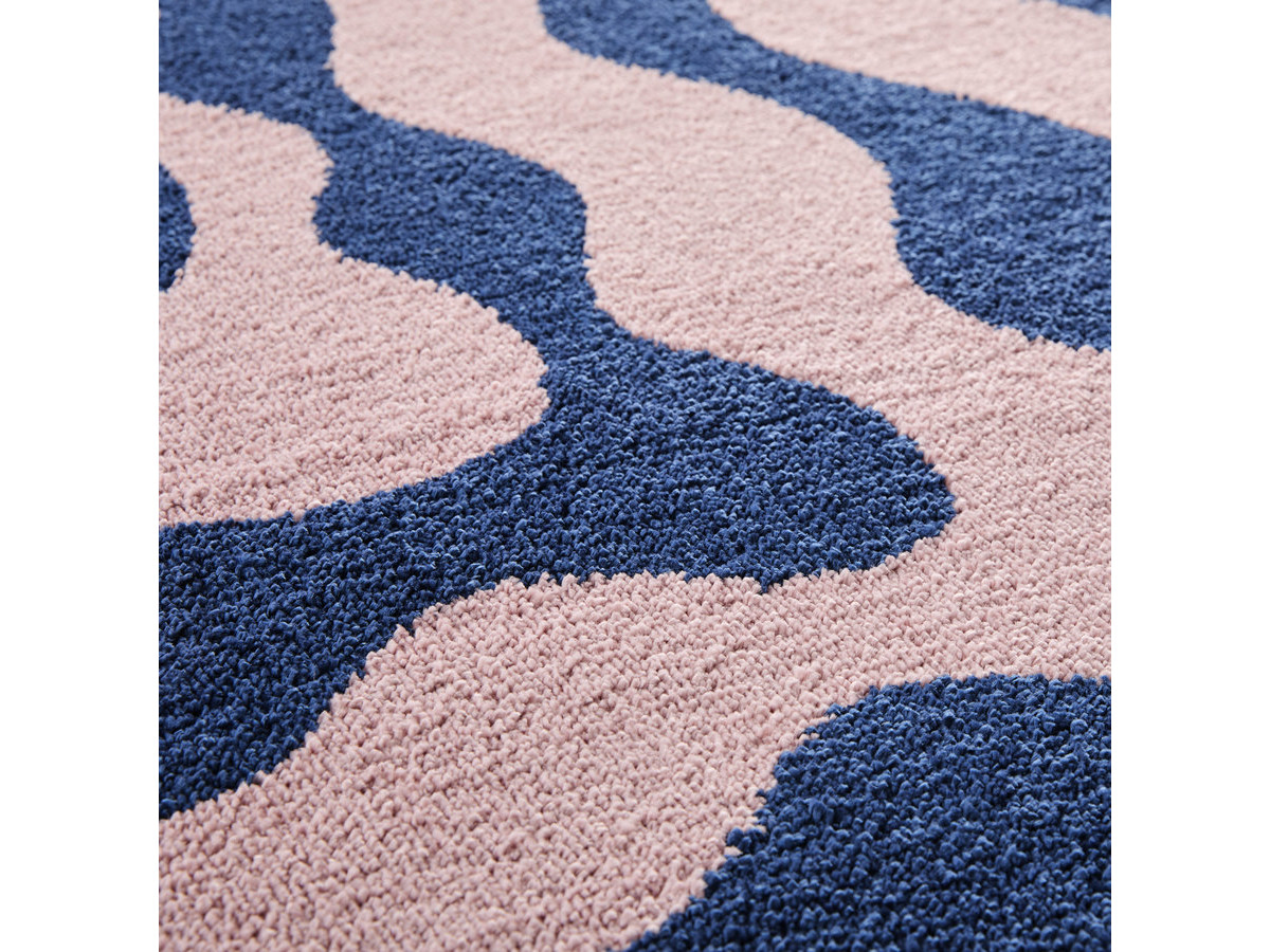 LAURIE langpolig vloerkleed met abstract patroon