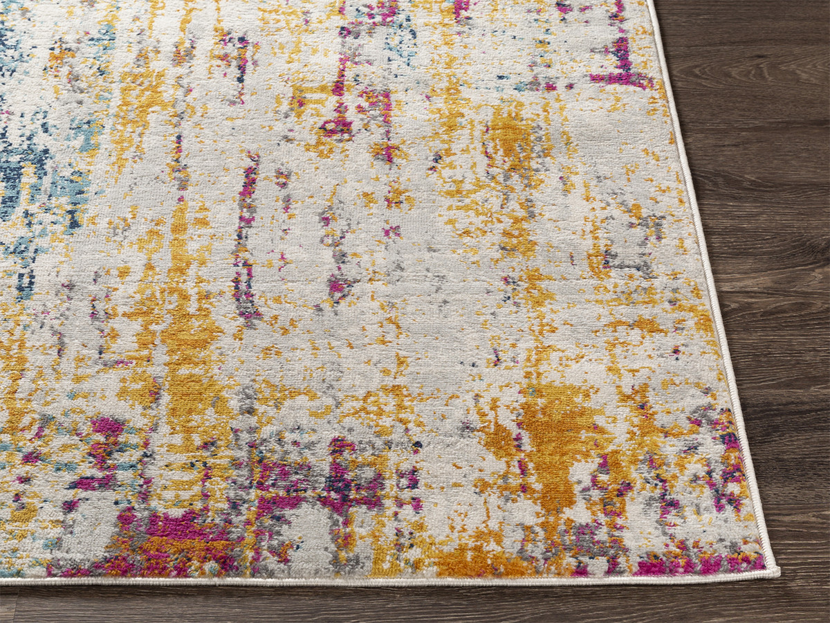 Tapis poils ras NAYA motif abstrait