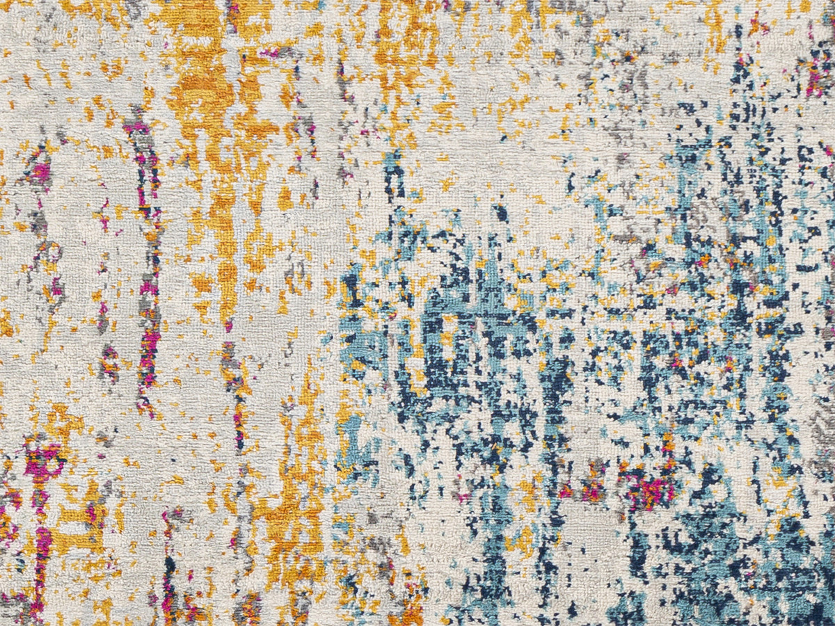 Tapis poils ras NAYA motif abstrait