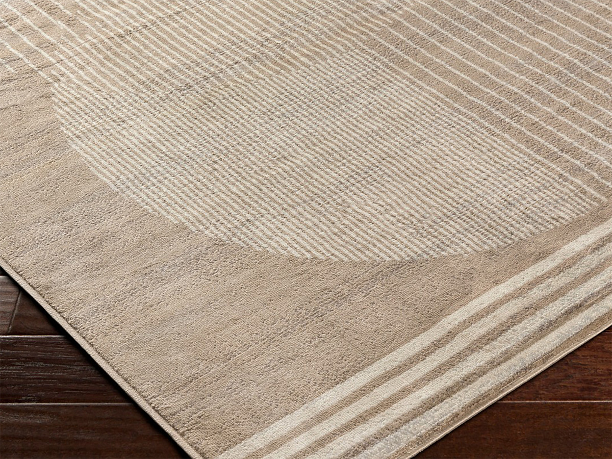 Tapis poils ras SENO motif graphique