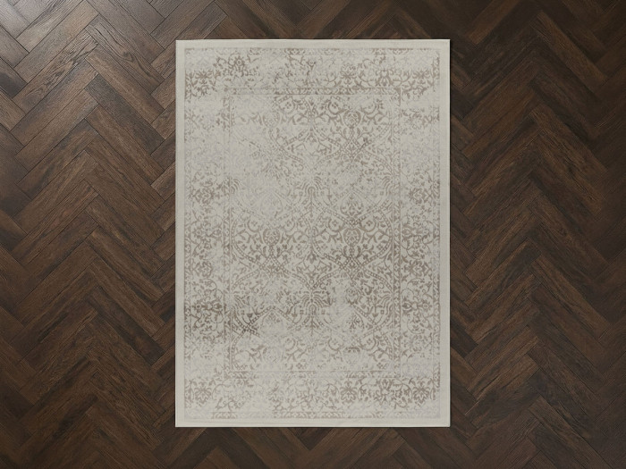 Tapis poils ras HAVEL motif abstrait