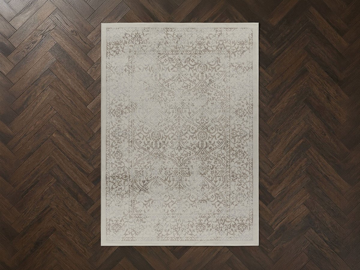 HAVEL laagpolig tapijt met abstract patroon