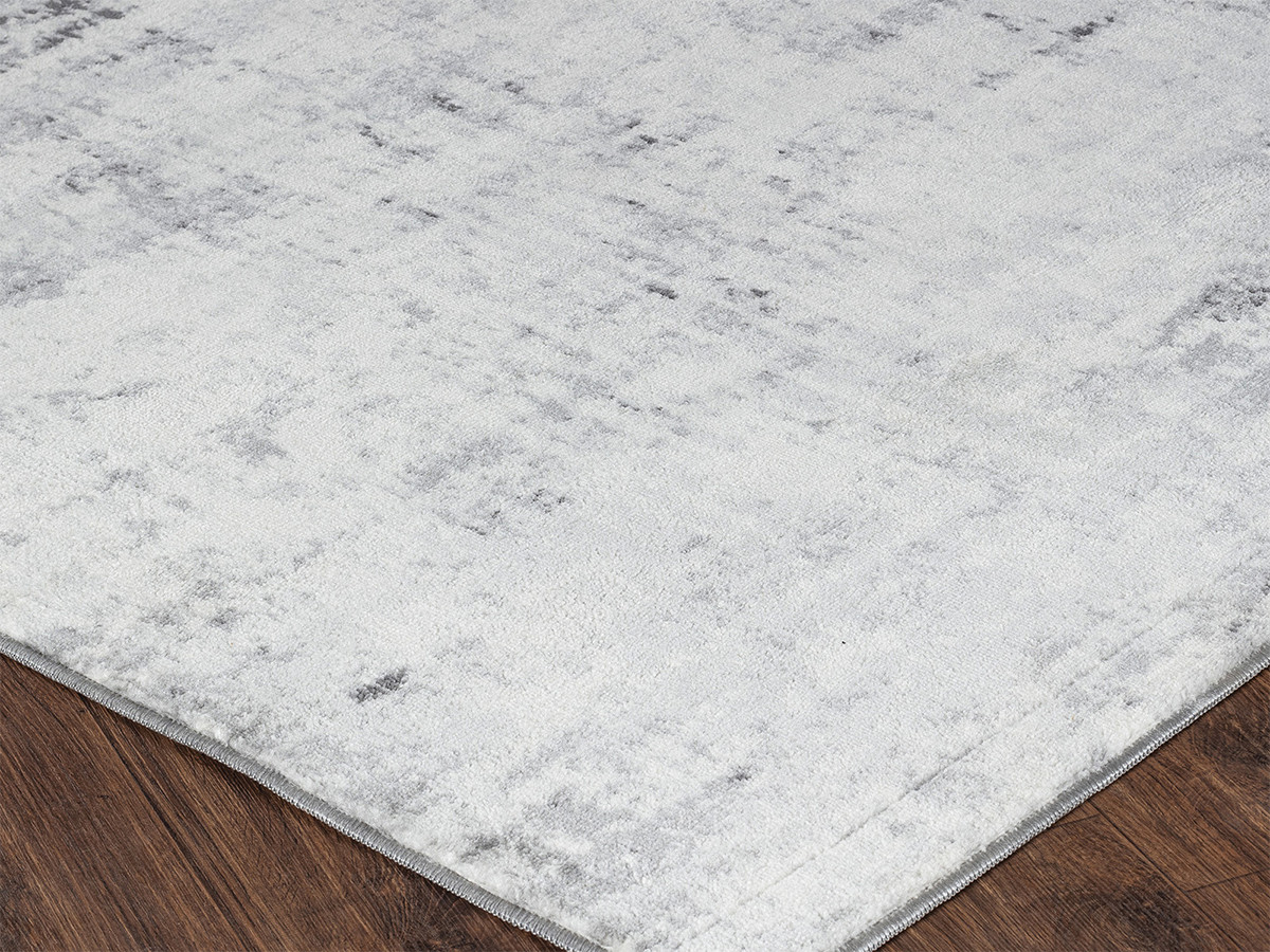 NOLWEN laagpolig tapijt met abstract patroon