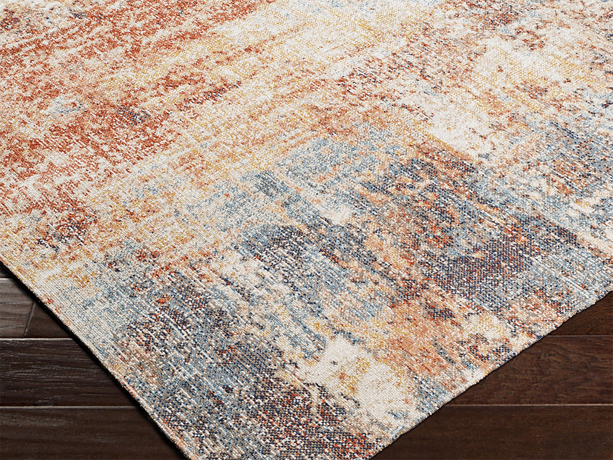 Tapis de couloir poils ras KAIRO motif abstrait