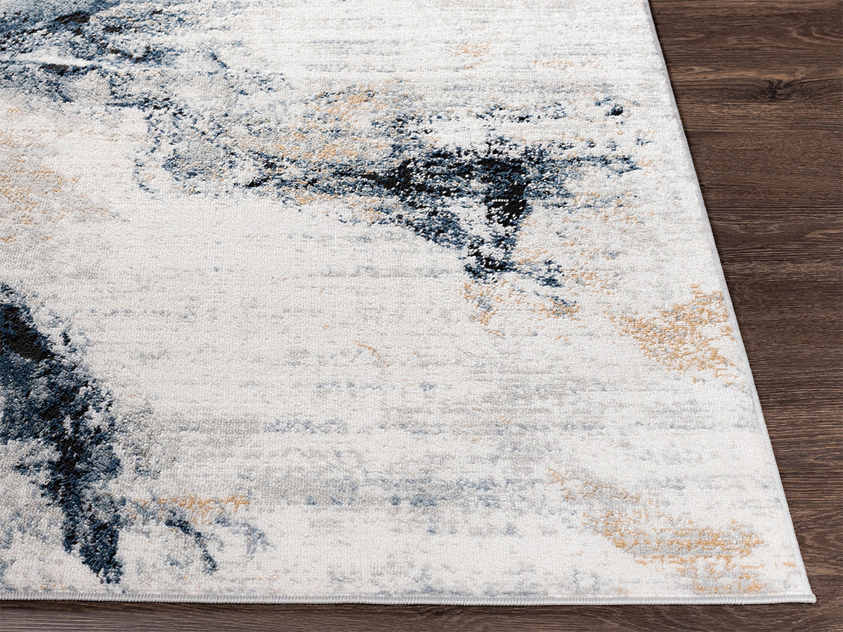 Tapis poils ras ORION motif abstrait