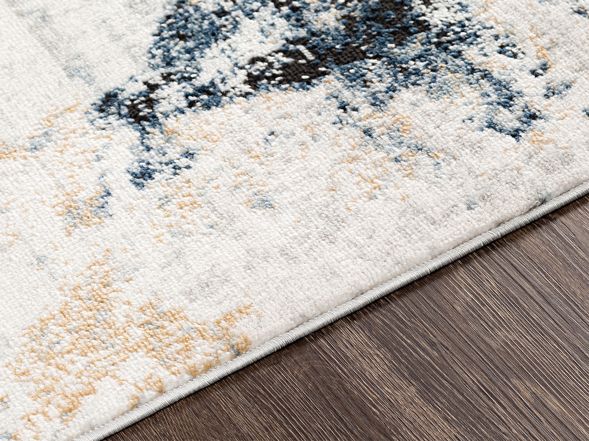 Tapis poils ras ORION motif abstrait