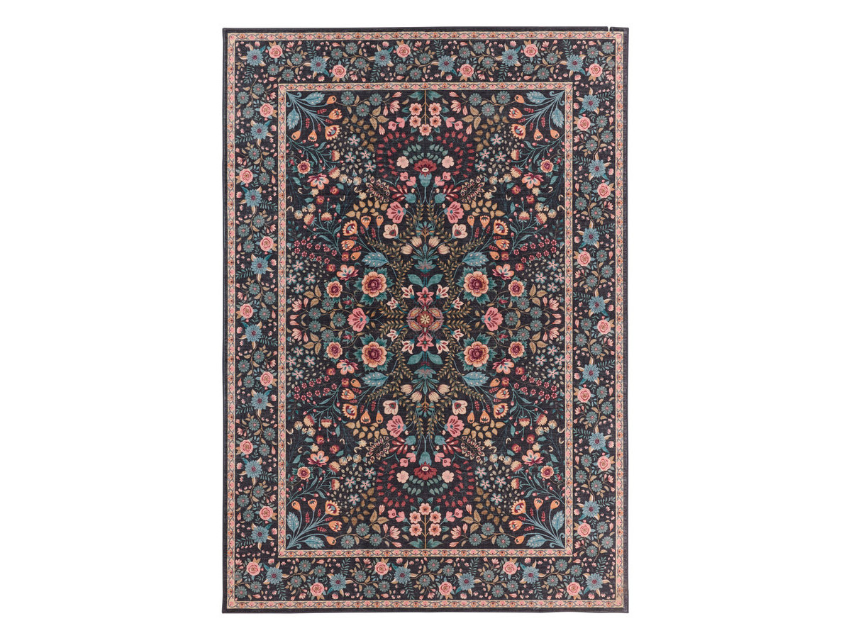 Tapis lavable à poils ras ROSALYN vintage