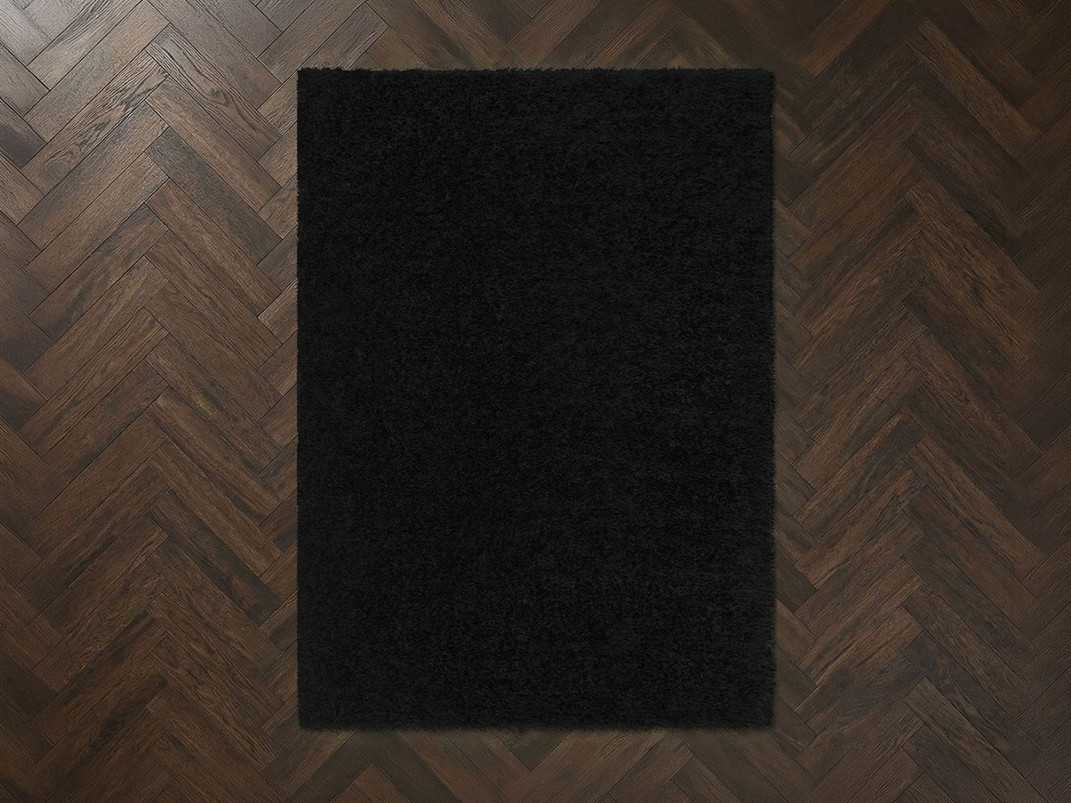 Tapis poils longs DULY uni