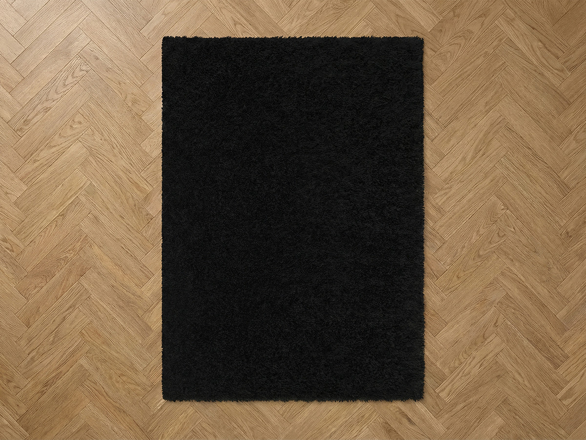 Tapis poils longs DULY uni