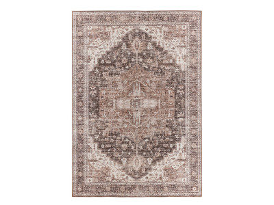 Tapis lavable à poils ras JAHAN vintage