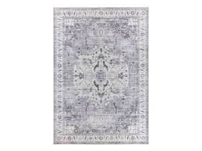 Tapis lavable à poils ras JAHAN vintage