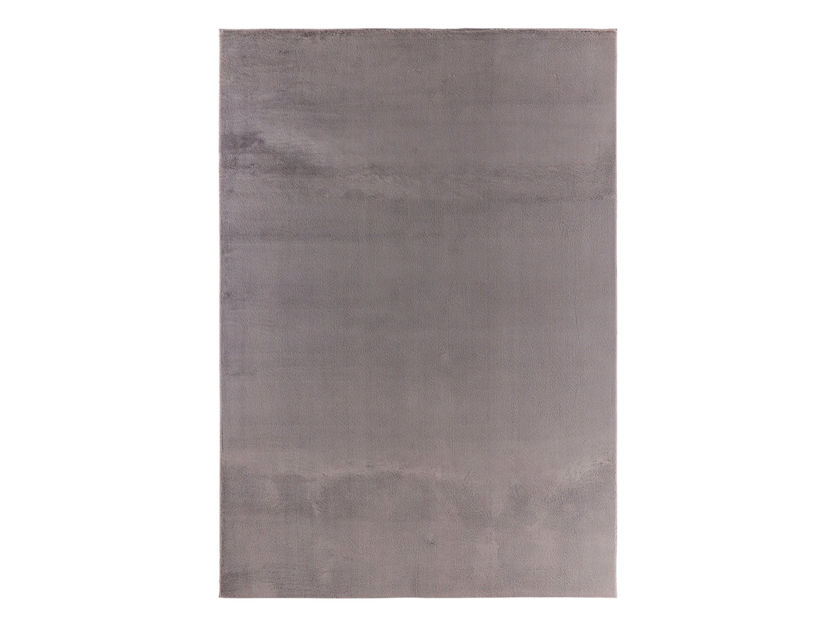 brana effen, laagpolig, wasbaar tapijt gekleurd antraciet