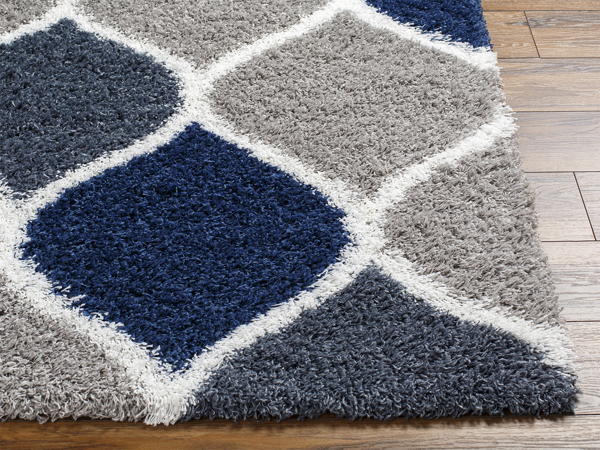 VADIA hoogpolig tapijt met abstract patroon