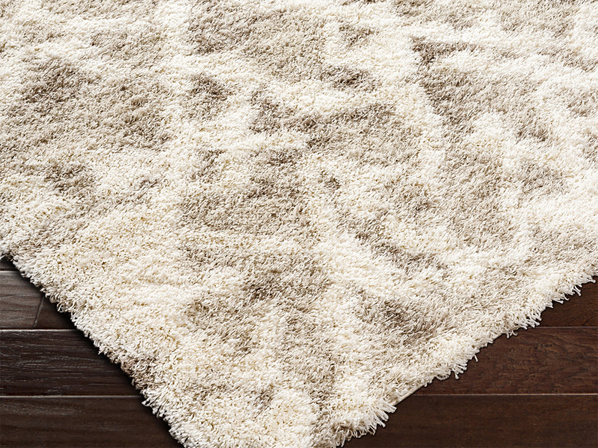 Tapis poils longs FADRA motif abstrait