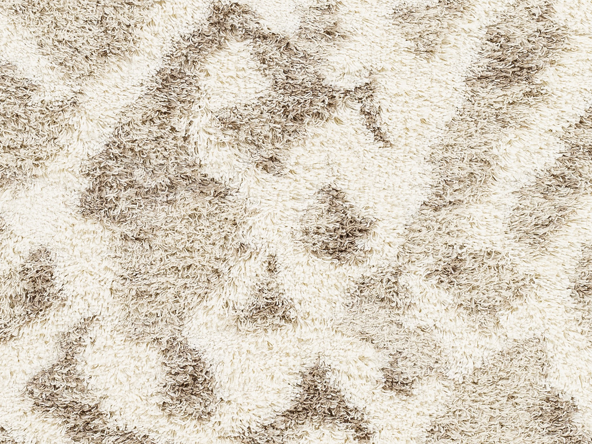 Tapis poils longs FADRA motif abstrait