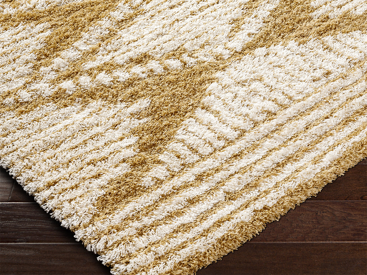 Tapis poils longs RIANO motif berbère