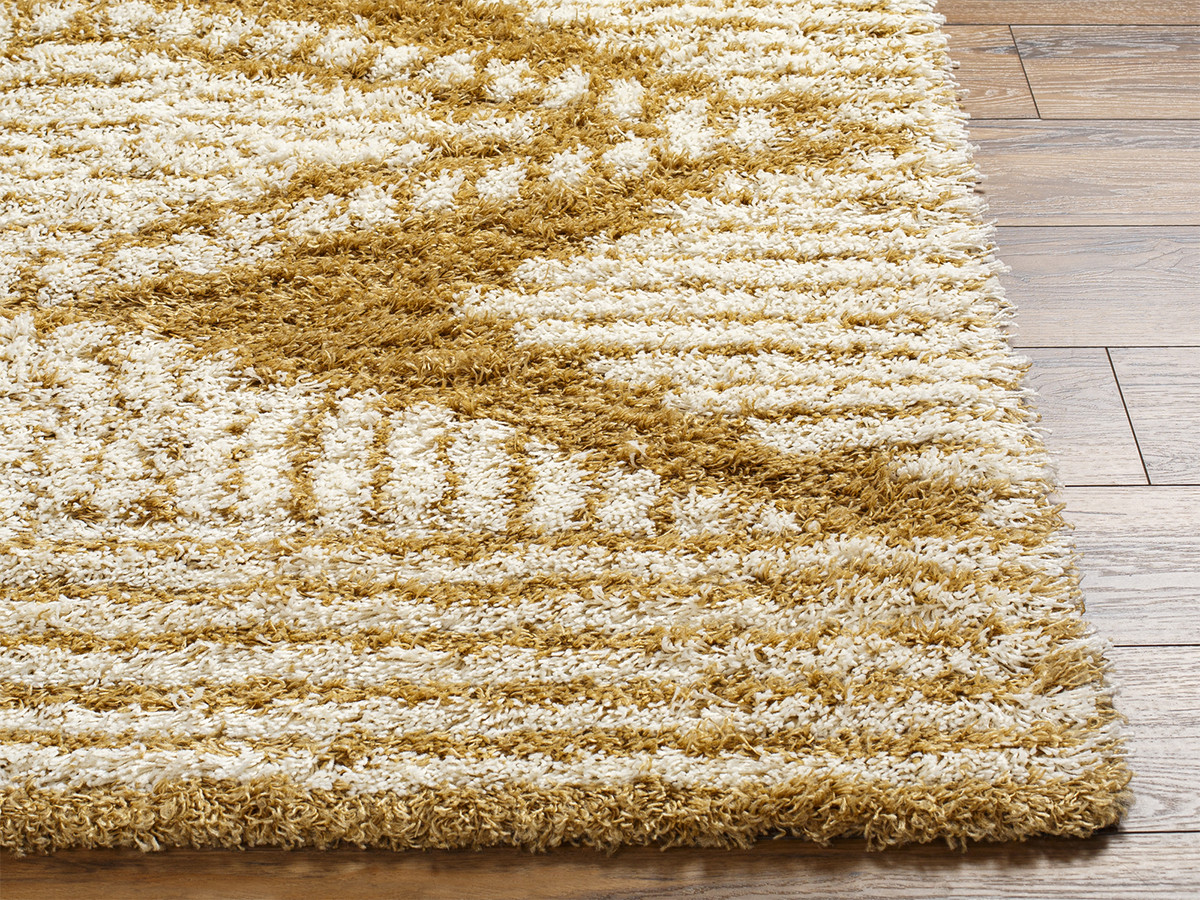 Tapis poils longs RIANO motif berbère