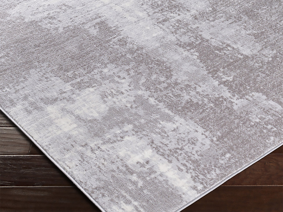 Tapis poils ras MONNA motif abstrait