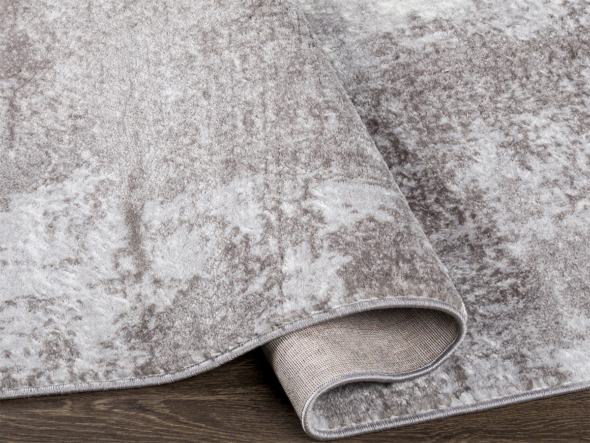 Tapis poils ras MONNA motif abstrait