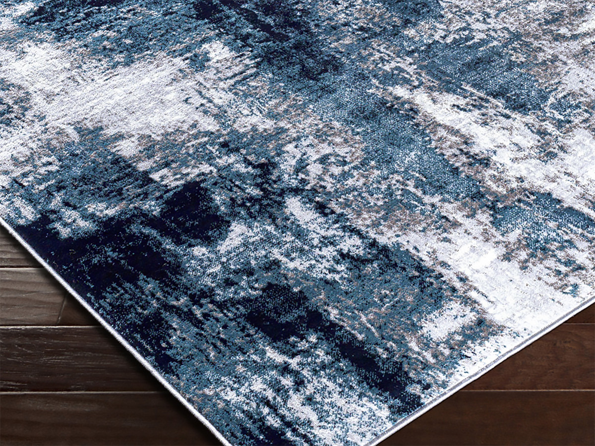 Tapis poils ras TONI motif abstrait